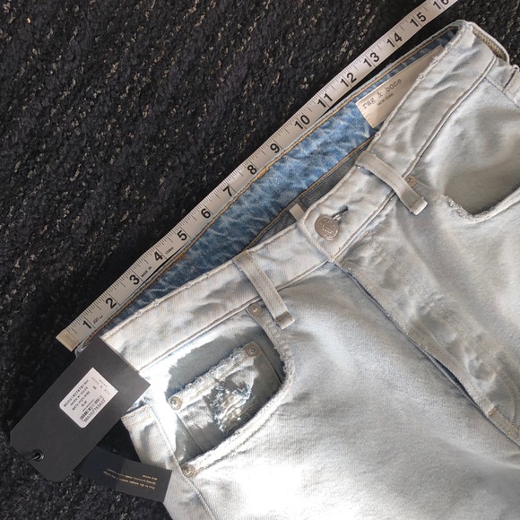💥HP💥Rag & Bone (30) Maya HighRise Slim Distressed - Picture 3 of 16